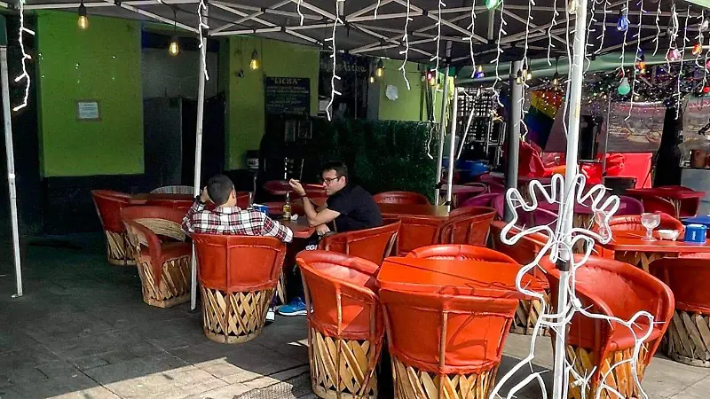 Restaurantes vacíos Navidad 25